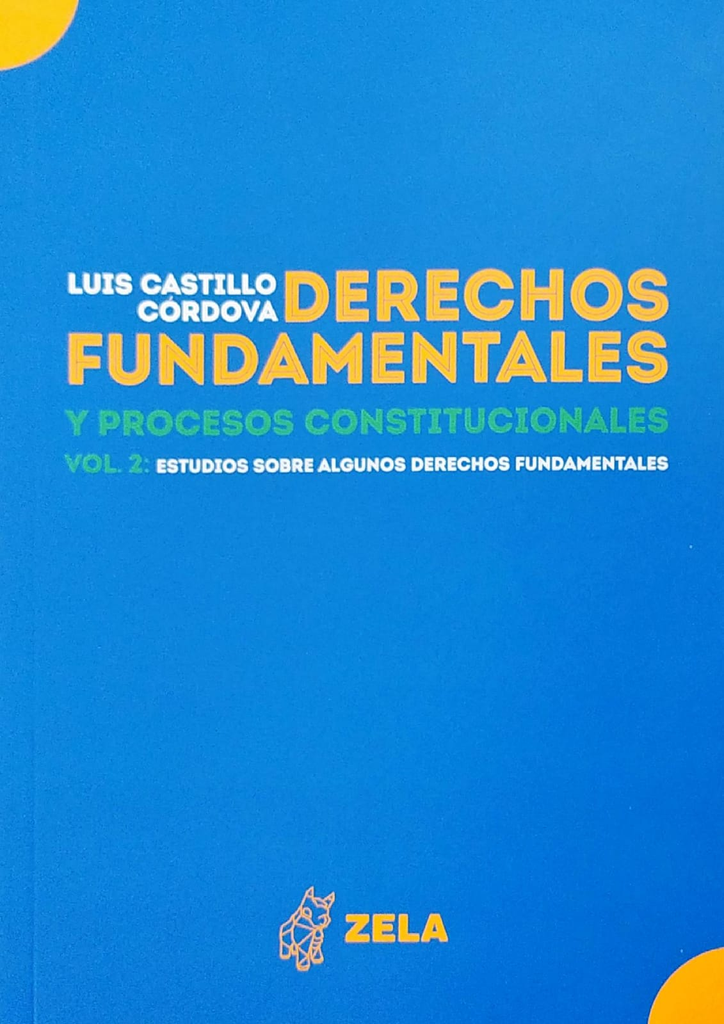 DERECHOS FUNDAMENTALES Y PROCESOS CONSTITUCIONALES VOL. 2