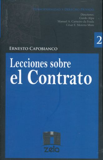 LECCIONES SOBRE EL CONTRATO