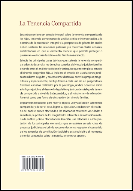LA TENENCIA COMPARTIDA