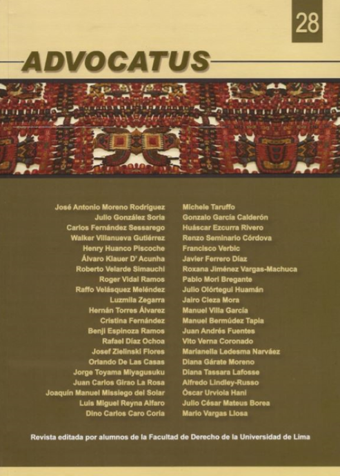 REVISTA ADVOCATUS 28
