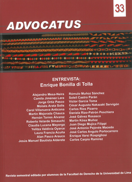 REVISTA ADVOCATUS 33