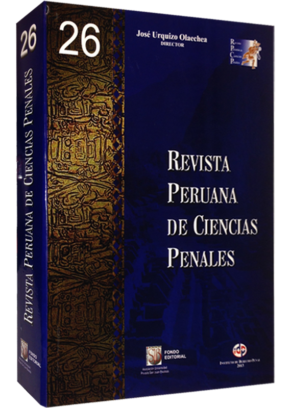 REVISTA PERUANA DE CIENCIAS PENALES 26