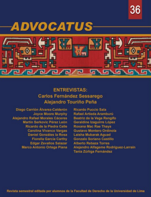 REVISTA ADVOCATUS 36