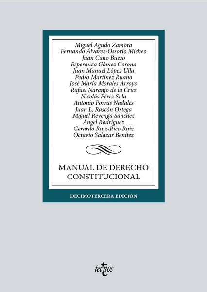 MANUAL DE DERECHO CONSTITUCIONAL