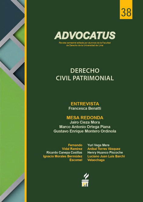 REVISTA ADVOCATUS 38
