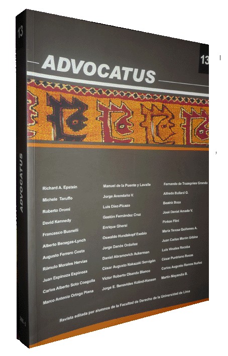 ADVOCATUS NUEVA ÉPOCA 13