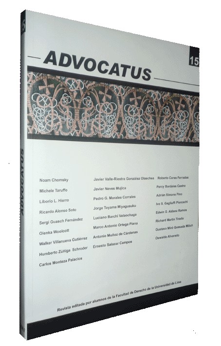 ADVOCATUS NUEVA ÉPOCA 15