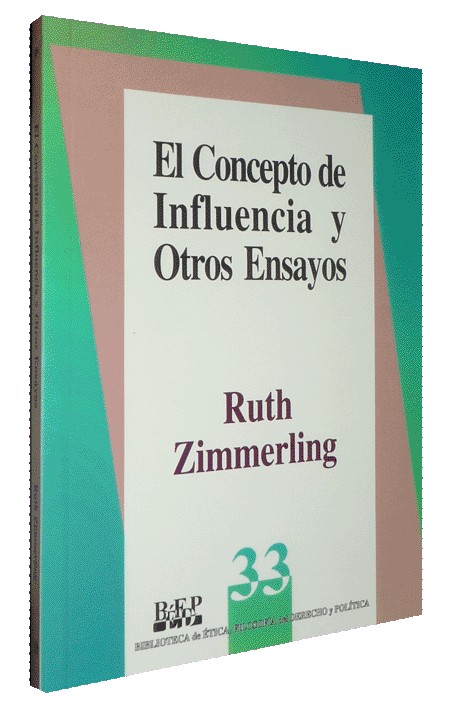 EL CONCEPTO DE INFLUENCIA Y OTROS ENSAYOS
