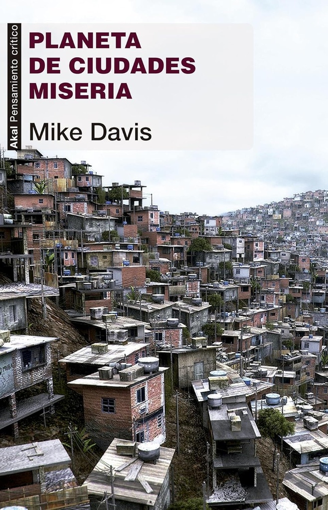 PLANETA DE CIUDADES MISERIA