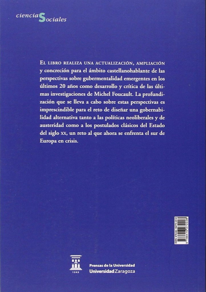 LA GOBERNABILIDAD MÁS ALLÁ DE FOUCAULT