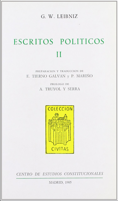 ESCRITOS POLÍTICOS II