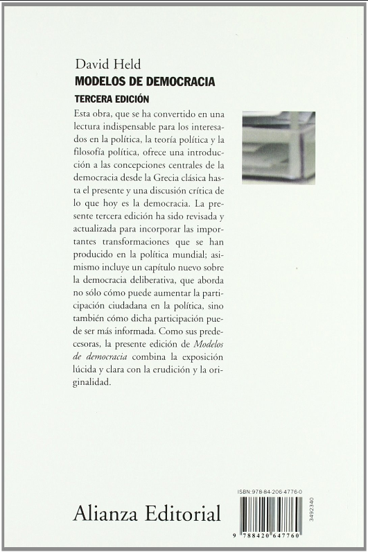 MODELOS DE DEMOCRACIA