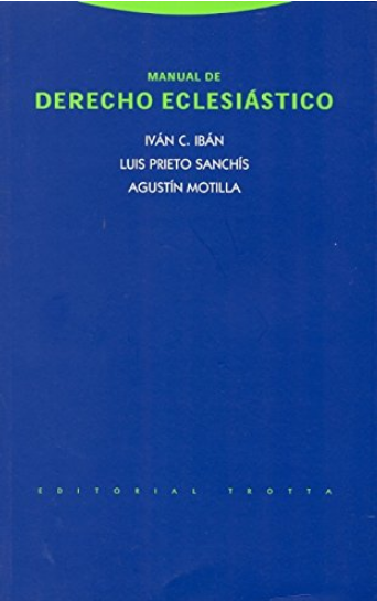 MANUAL DE DERECHO ECLESIÁSTICO
