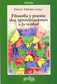 FILOSOFÍA Y POESÍA