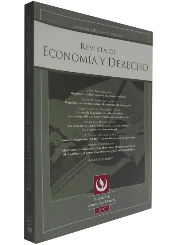REVISTA DE ECONOMÍA Y DERECHO, 34