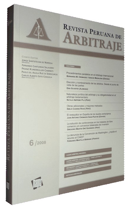 REVISTA PERUANA DE ARBITRAJE, 6
