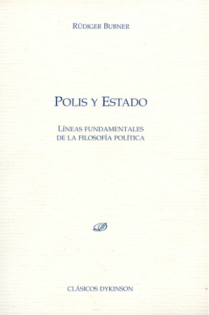 POLIS Y ESTADO