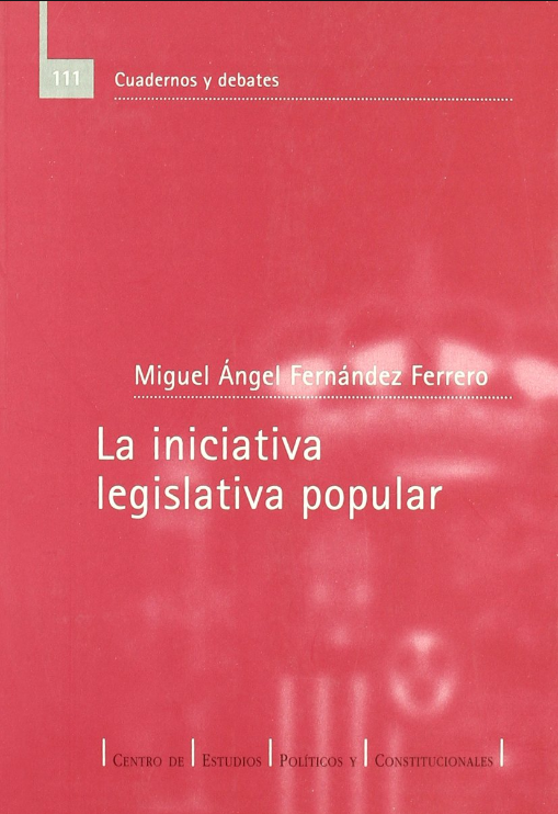 LA INICIATIVA LEGISLATIVA POPULAR