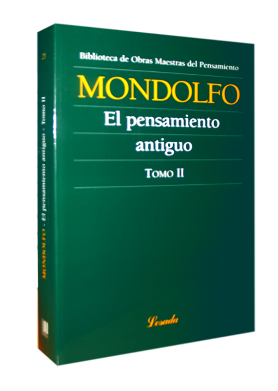 EL PENSAMIENTO ANTIGUO - TOMO II