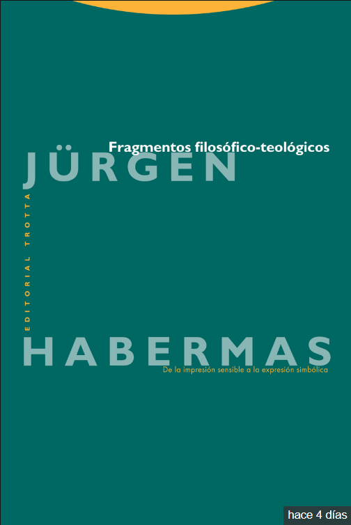 FRAGMENTOS FILOSÓFICO-TEOLÓGICOS