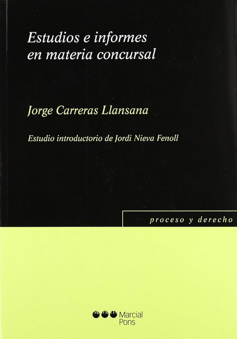 ESTUDIOS E INFORMES EN MATERIA CONCURSAL