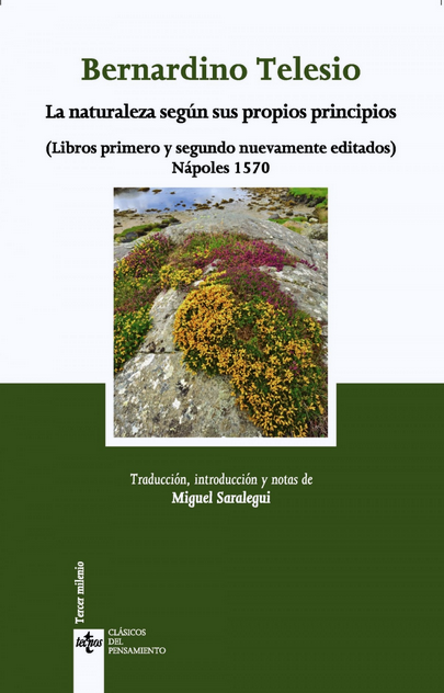 LA NATURALEZA SEGÚN SUS PROPIOS PRINCIPIOS