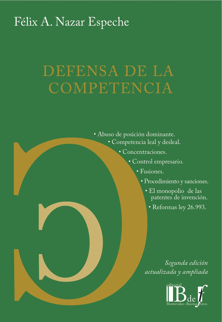 DEFENSA DE LA COMPETENCIA