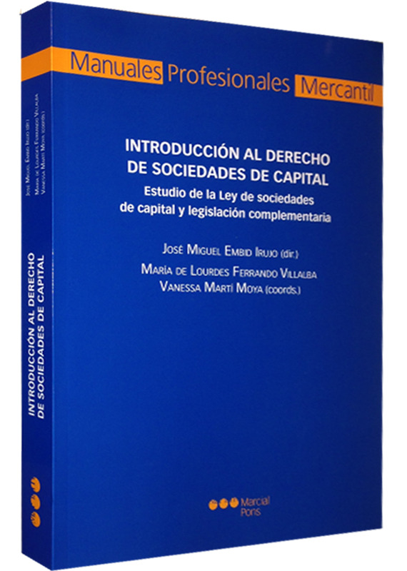 INTRODUCCIÓN AL DERECHO DE SOCIEDADES DE CAPITAL
