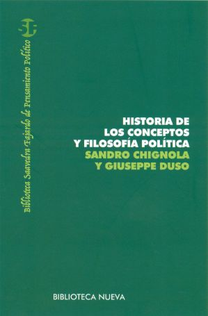 HISTORIA DE LOS CONCEPTOS Y FILOSOFÍA POLÍTICA