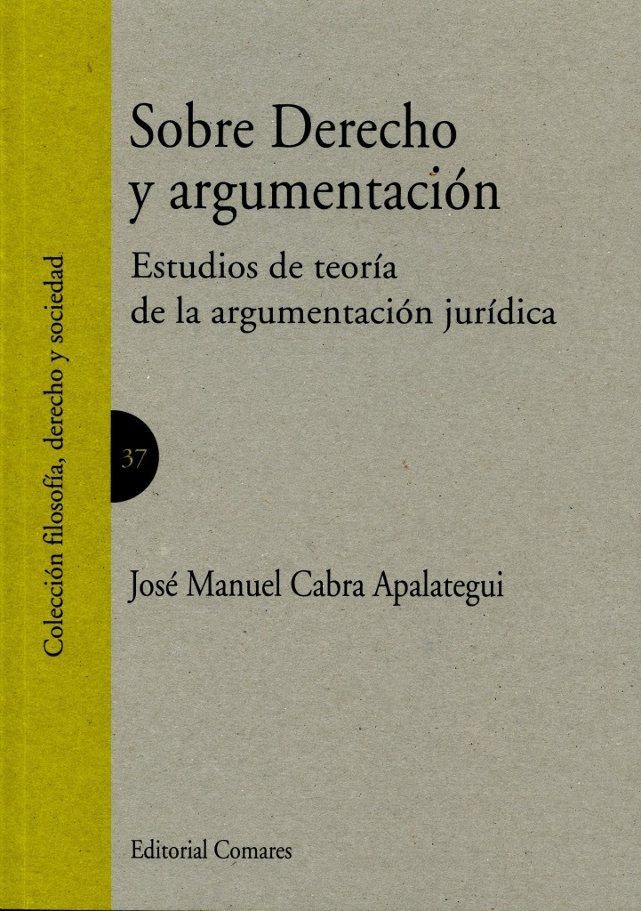 SOBRE DERECHO Y ARGUMENTACIÓN