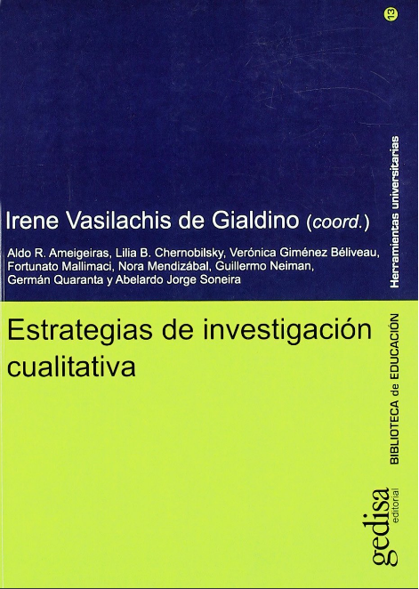 ESTRATEGIAS DE INVESTIGACIÓN CUALITATIVA