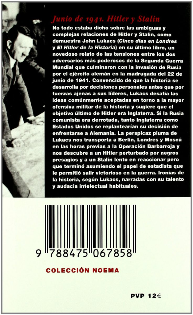 JUNIO DE 1941: HITLER Y STALIN