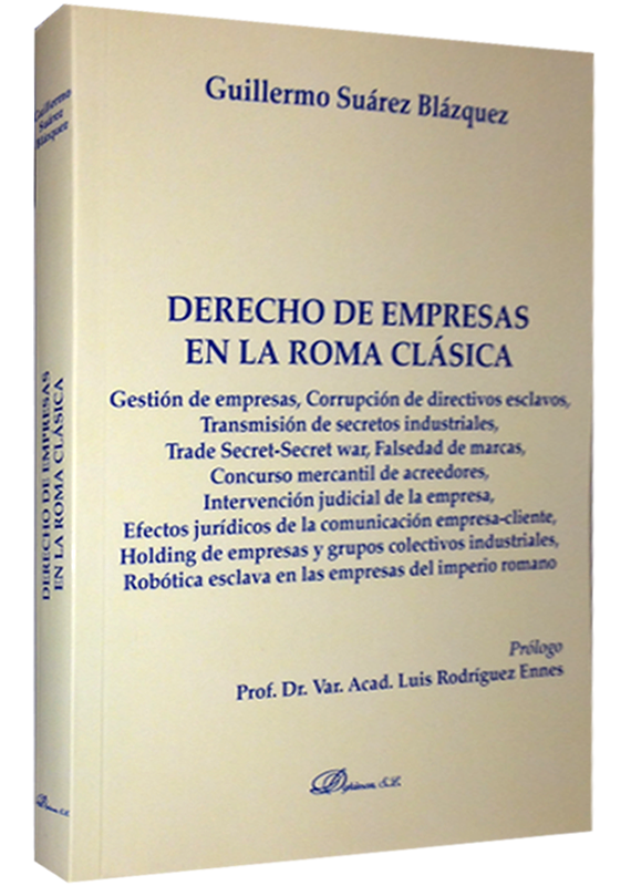 DERECHO DE LAS EMPRESAS EN LA ROMA CLÁSICA