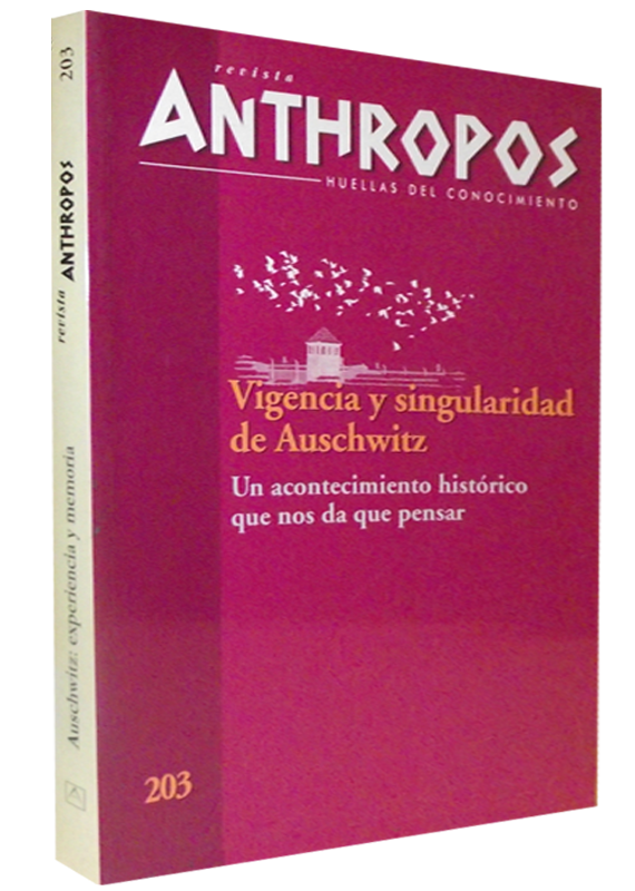 REVISTA ANTHROPOS. HUELLAS DEL CONOCIMIENTO 103