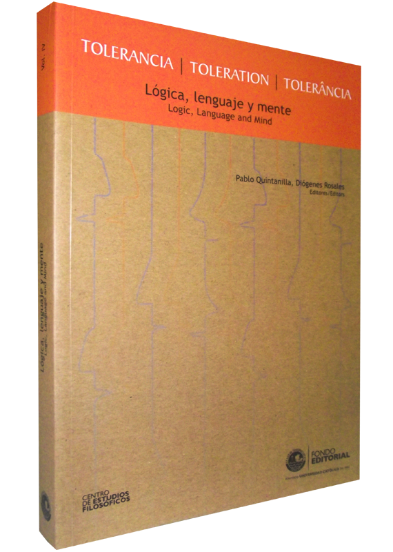 TOLERANCIA vol. IV: LÓGICA, LENGUAJE Y MENTE