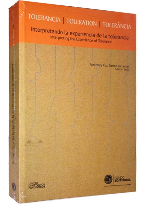 TOLERANCIA VOL 2: INTERPRETANDO LA EXPERIENCIA DE LA TOLERANCIA