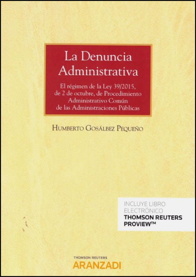 LA DENUNCIA ADMINISTRATIVA