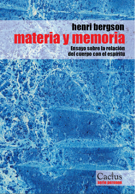 MATERIA Y MEMORIA