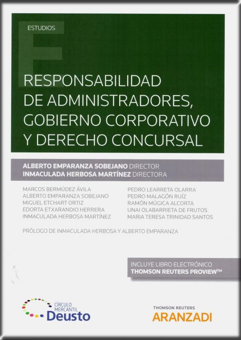 RESPONSABILIDAD DE ADMINISTRADORES, GOBIERNO CORPORATIVO Y DERECHO CONCURSAL