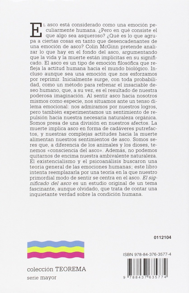 EL SIGNIFICADO DEL ASCO