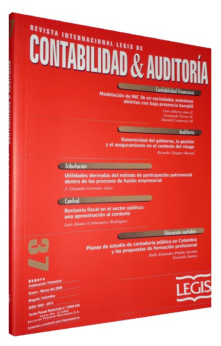 REVISTA INTERNACIONAL LEGIS DE CONTABILIDAD & AUDITORÍA, 37