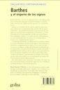 BARTHES Y EL IMPERIO DE LOS SIGNOS
