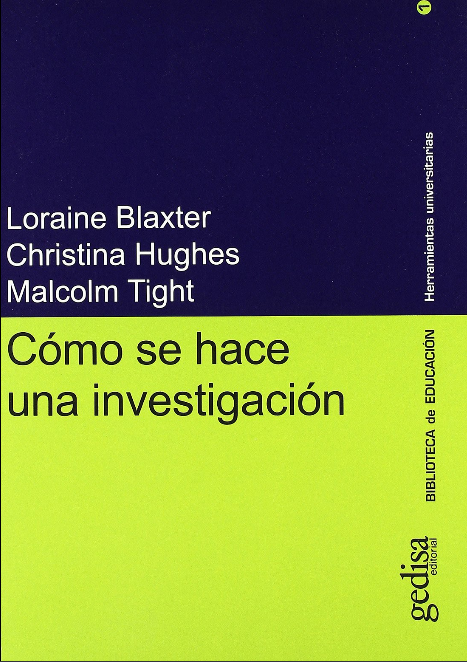 CÓMO SE HACE UNA INVESTIGACIÓN