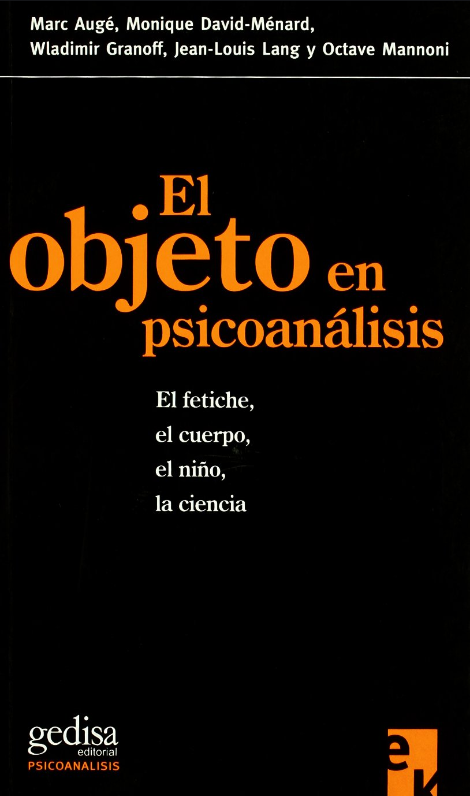 EL OBJETO EN PSICOANÁLISIS
