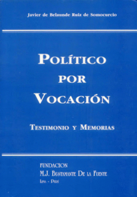 POLÍTICO POR VOCACIÓN