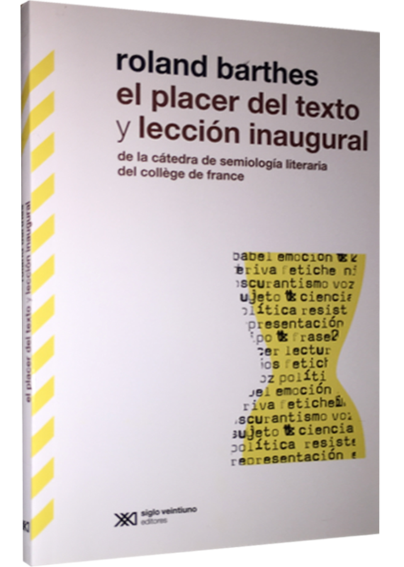 EL PLACER DEL TEXTO