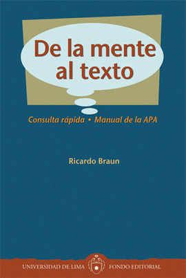 DE LA MENTE AL TEXTO