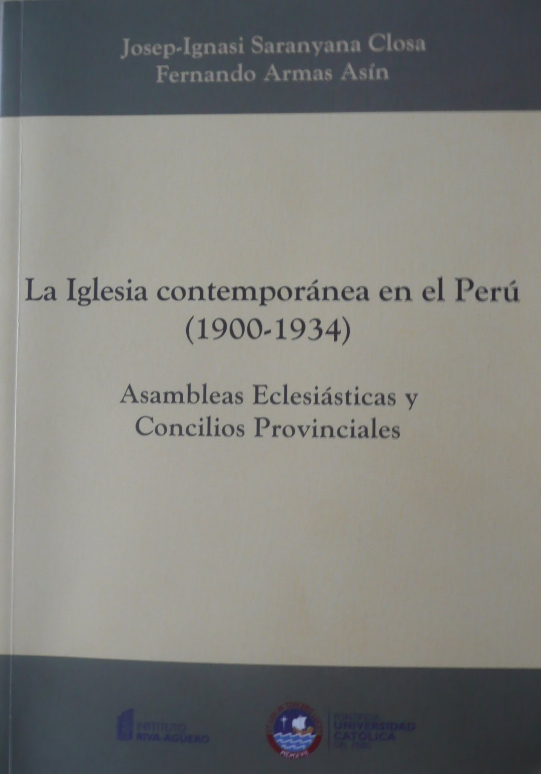 LA IGLESIA CONTEMPORÁNEA EN EL PERÚ (1900-1934)