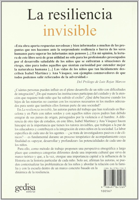 LA RESILIENCIA INVISIBLE