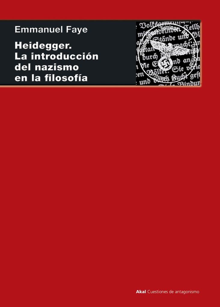 HEIDEGGER: La introducción del nazismo en la filosofía